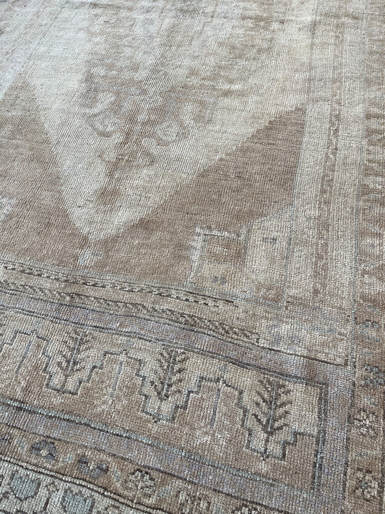 One-of-a-Kind Wool Rug, neutral
