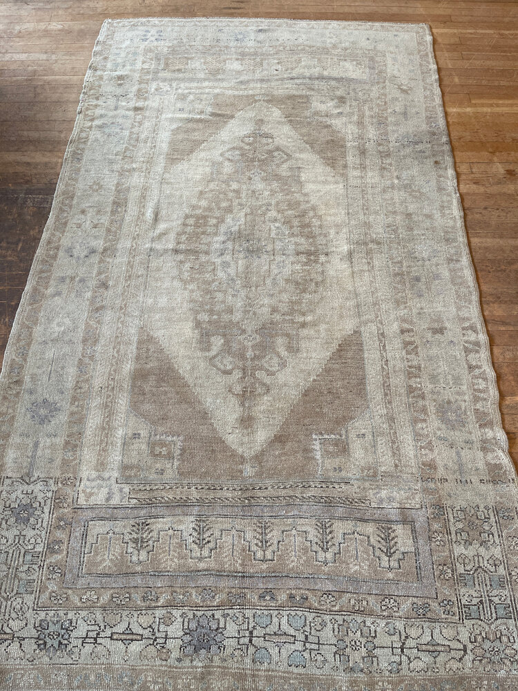 One-of-a-Kind Wool Rug, neutral
