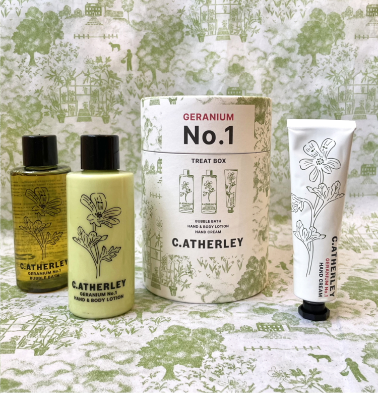 C. Atherley Geranium No. 1 Treat Box