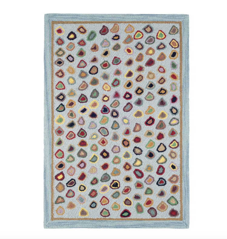 Dash&Albert Cat's Paw Micro Hooked Wool Rug