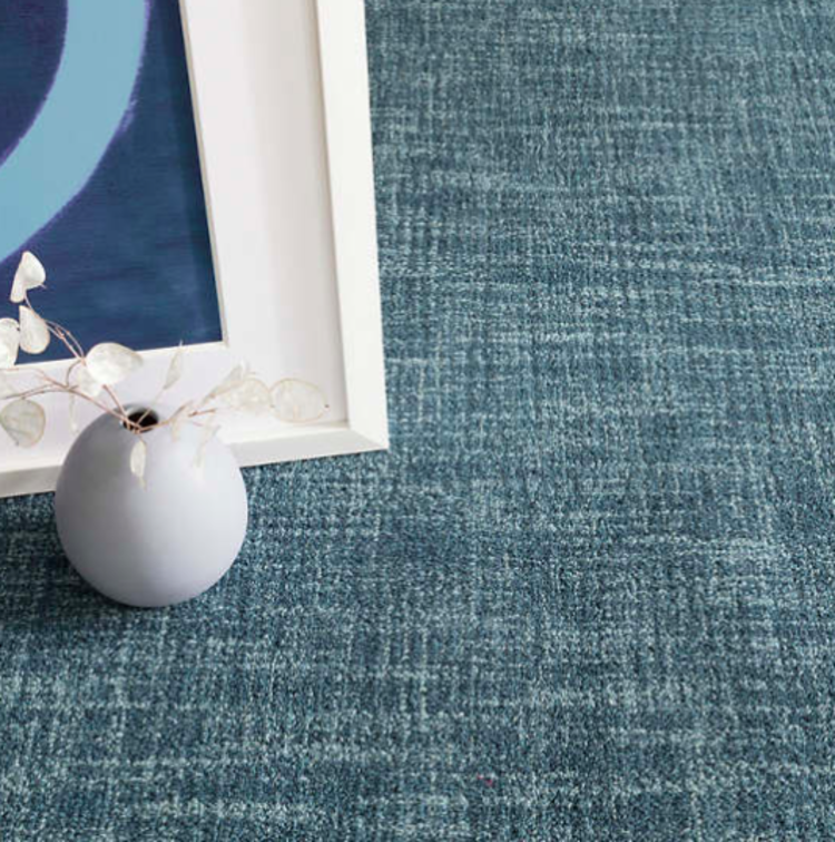 Dash&Albert Crosshatch Micro Hooked Wool Rug