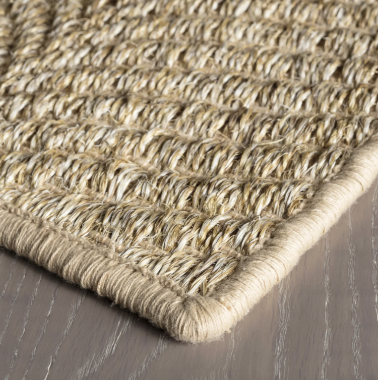 Sisal Wave Natural Woven Rug