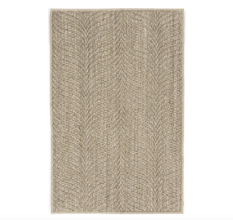 Sisal Wave Natural Woven Rug