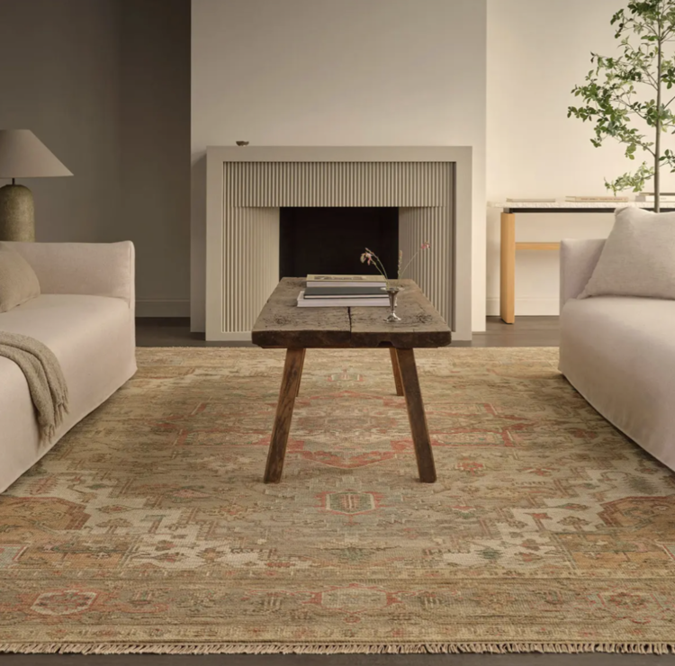 Cicek Hand-Knotted Wool Rug