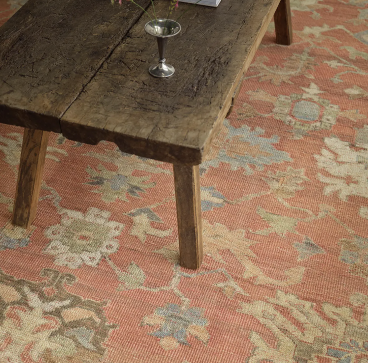 Cicek Hand-Knotted Wool Rug