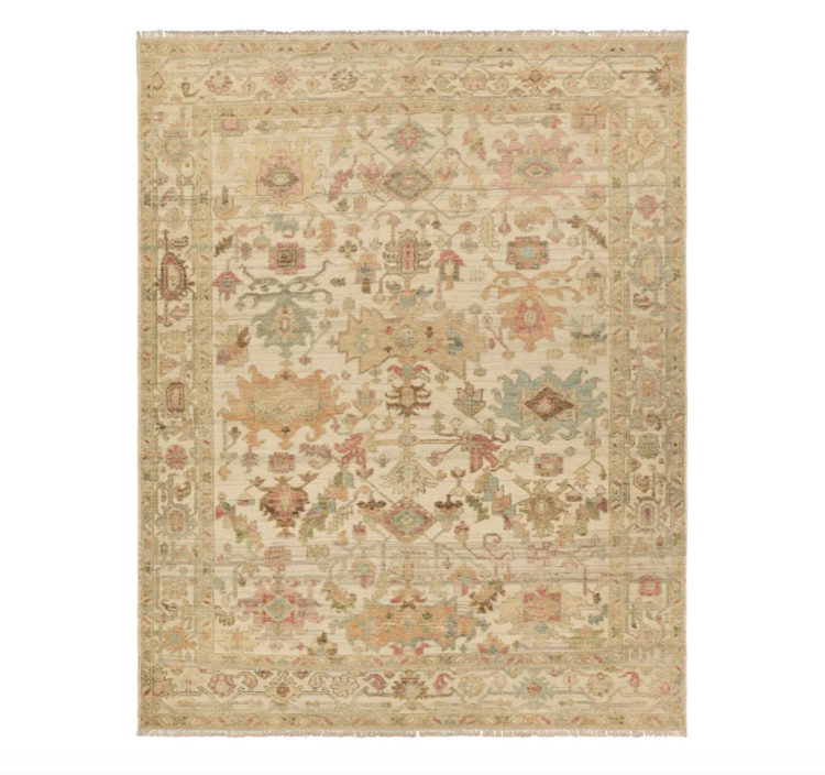 Cicek Hand-Knotted Wool Rug