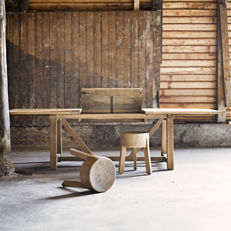 George Outdoor Teak Table