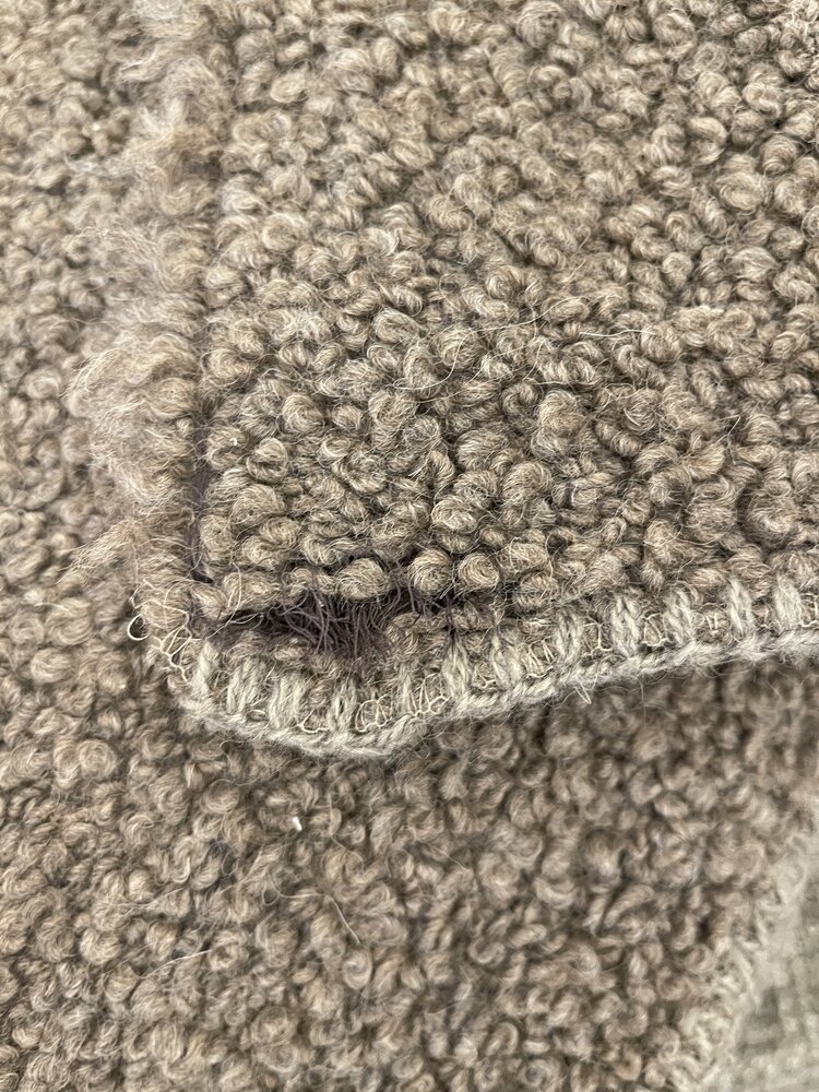 Kurlisuri Alpaca King Size Throw Blanket in Mink (warehouse item)