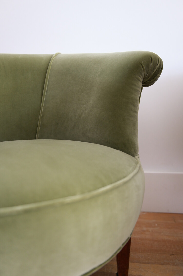 French Art Deco Chairs, Pair