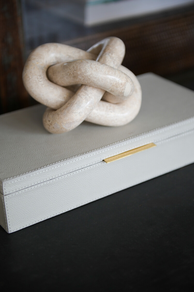 Gild & Co. Tallis Object in Cream Stone