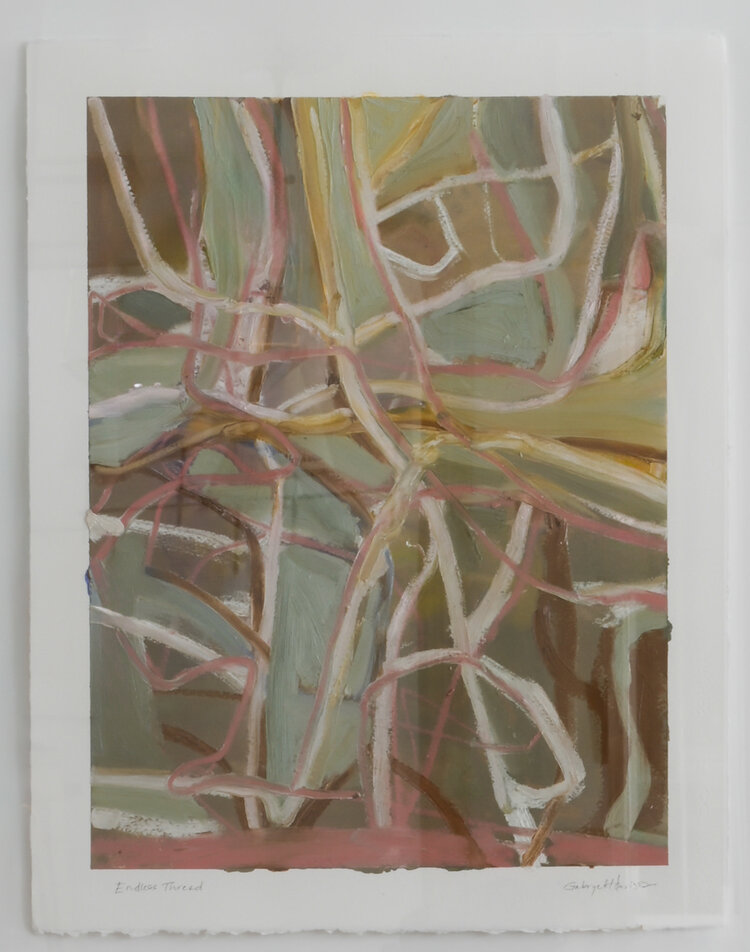 'Endless Thread' painting by Gabryel Harrison