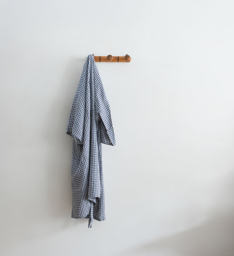 Linge Particulier French Linen Kimono Robe