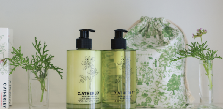 C. Atherley Geranium No.2 300ml Hand & Body Lotion