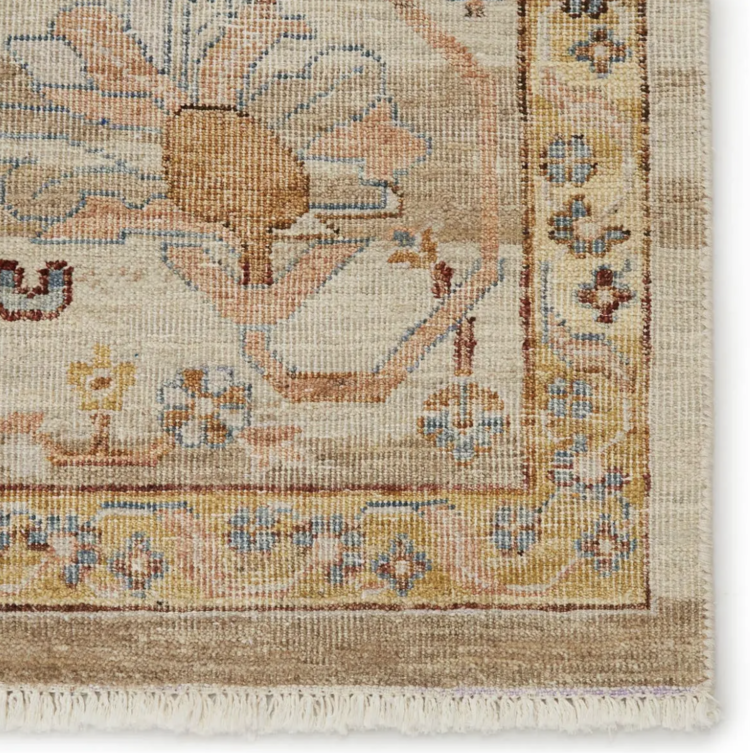 Someplace in Time Wool Rug Parchment