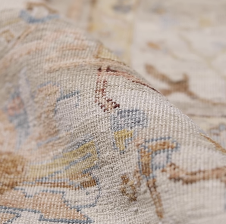 Someplace in Time Wool Rug in Parchment