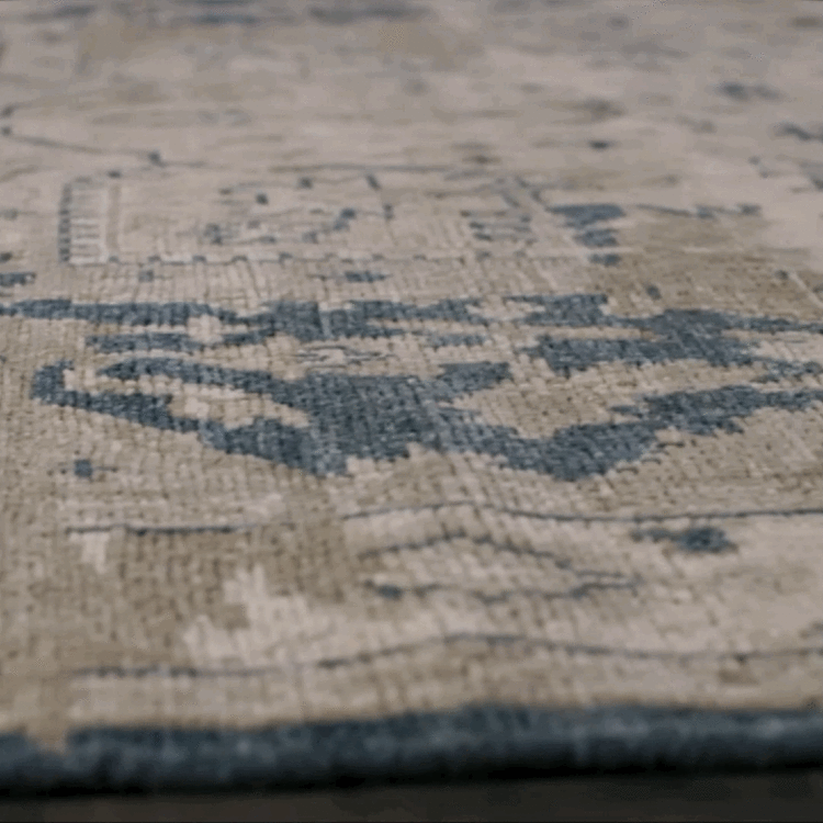 Rhapsody Cadenza  in Oatmeal Hand-Knotted Wool Rug