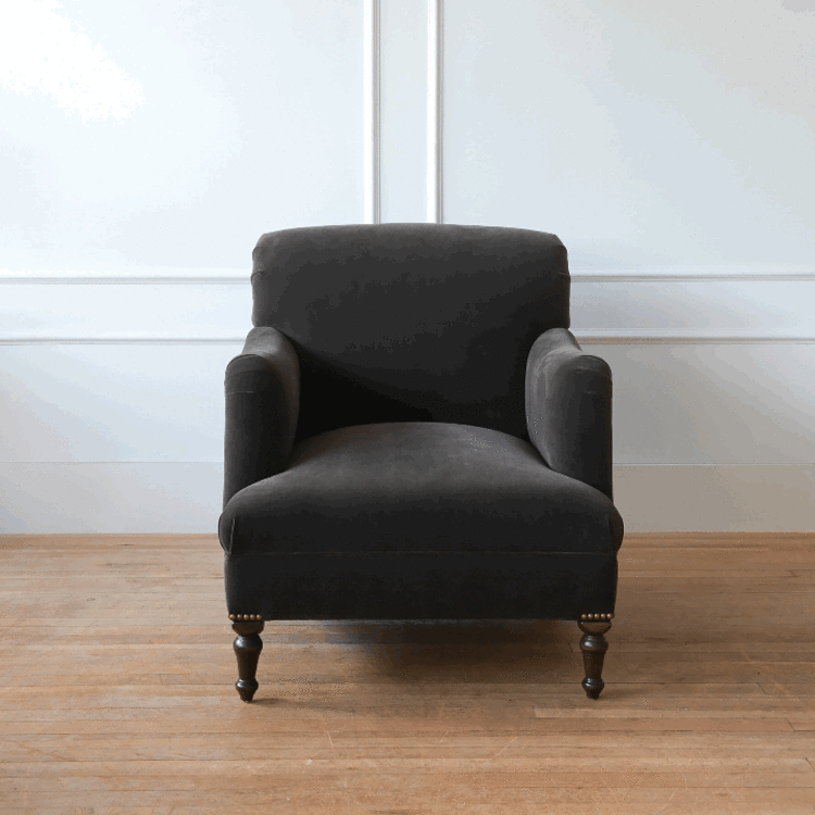 Cotswolds Chair in Velvet by Gild & Co.