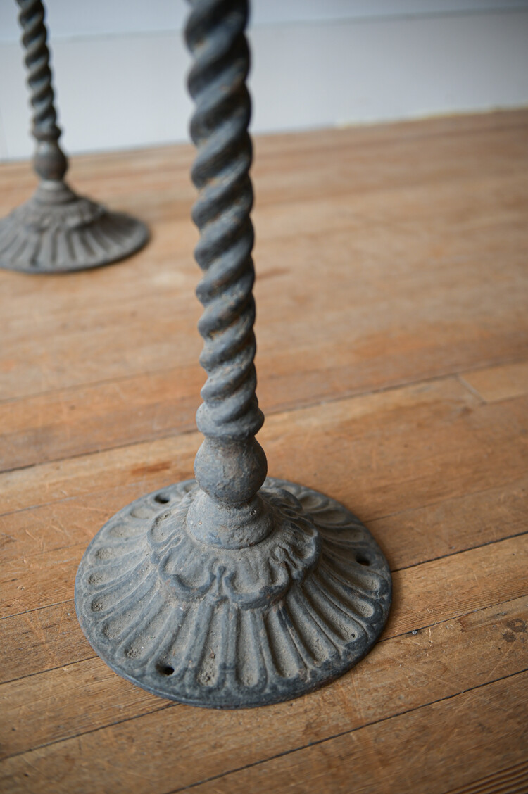 Antique Marble Top Conservatory Table