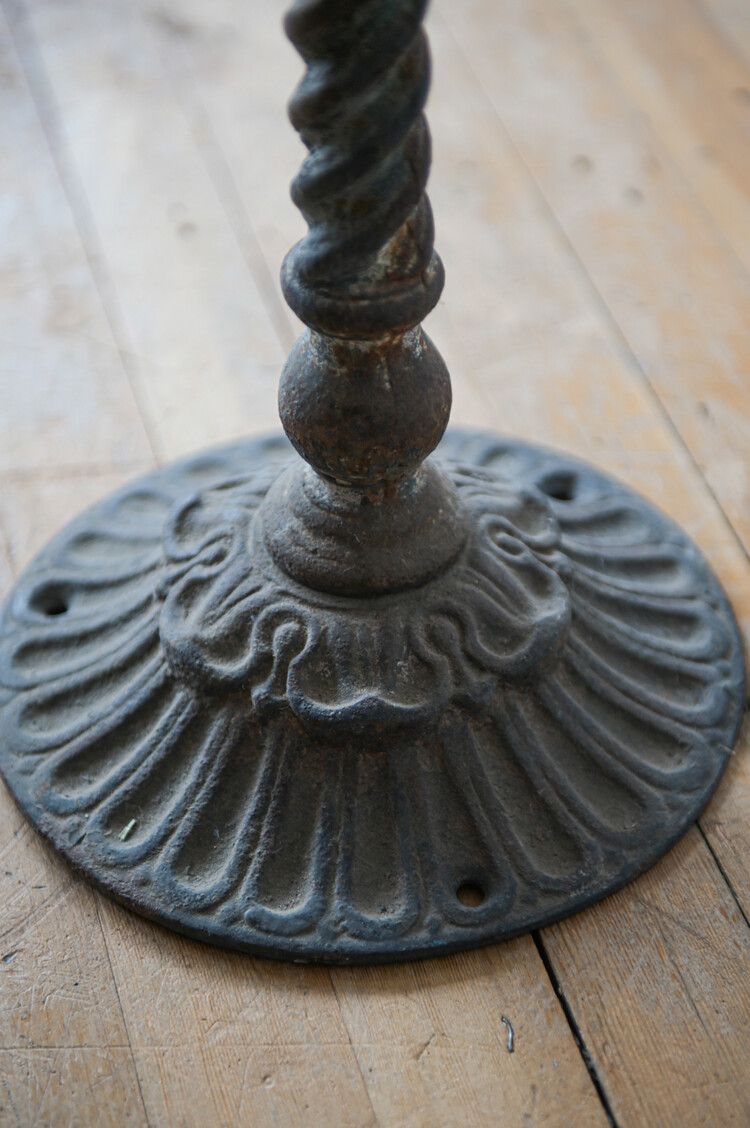 Antique Antique Marble Top Conservatory Table