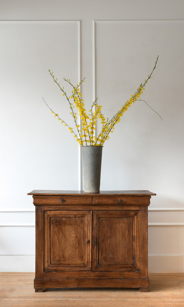 Vintage Galvanized French Florist Bucket