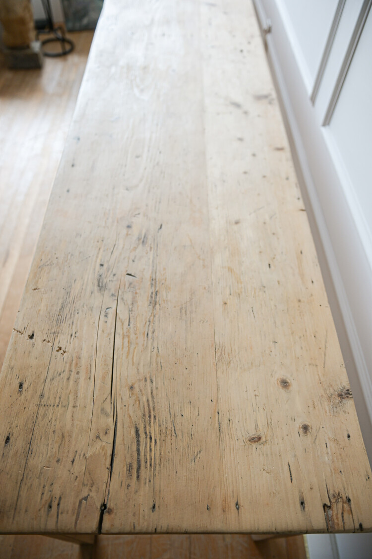 Antique French Console Table or Desk