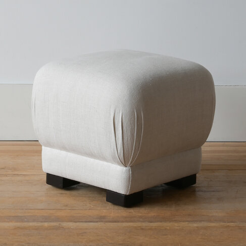 Gild & Co. Mushroom Pouf in Linen