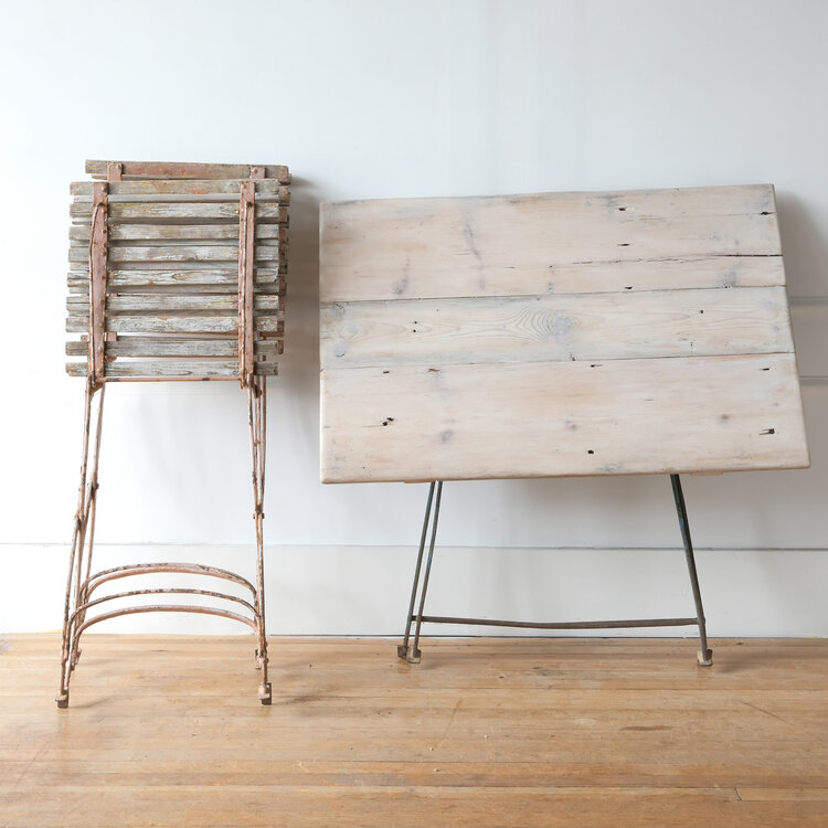 Vintage Slatted Garden Table & Chairs