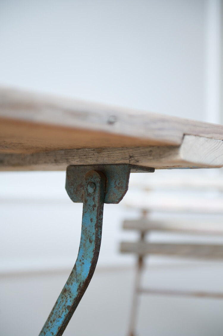 Vintage Slatted Garden Table & Chairs