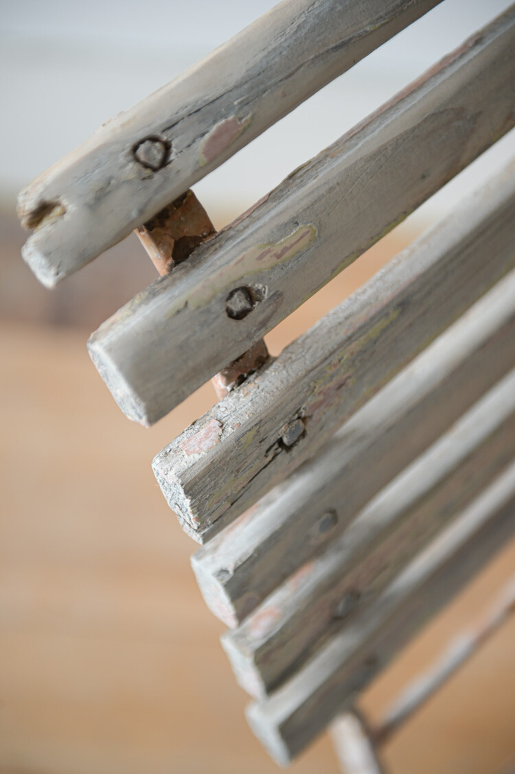 Antique Vintage Slatted Garden Table & Chairs