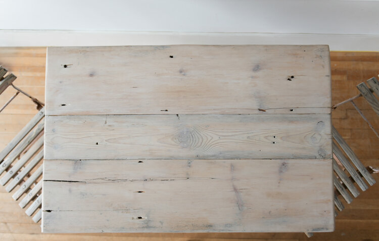 Vintage Slatted Garden Table & Chairs