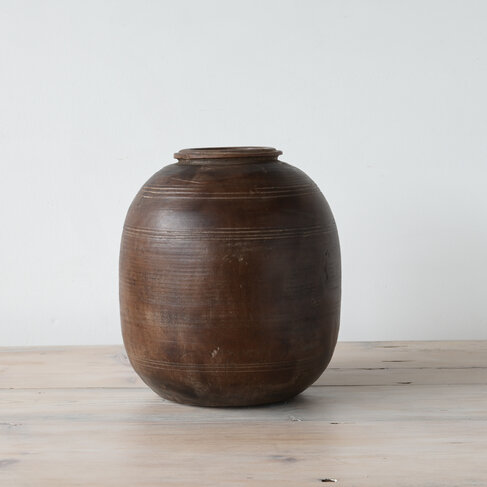 Vintage Vintage Wood Vessel (SOLD)