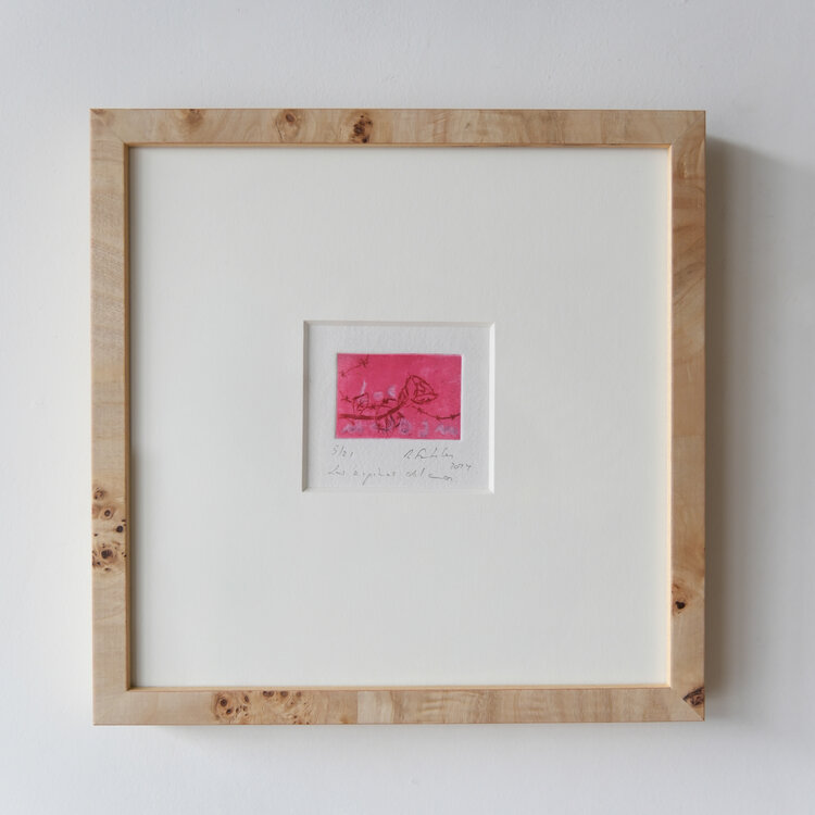 Limited Intaglio Print "Les espiles"