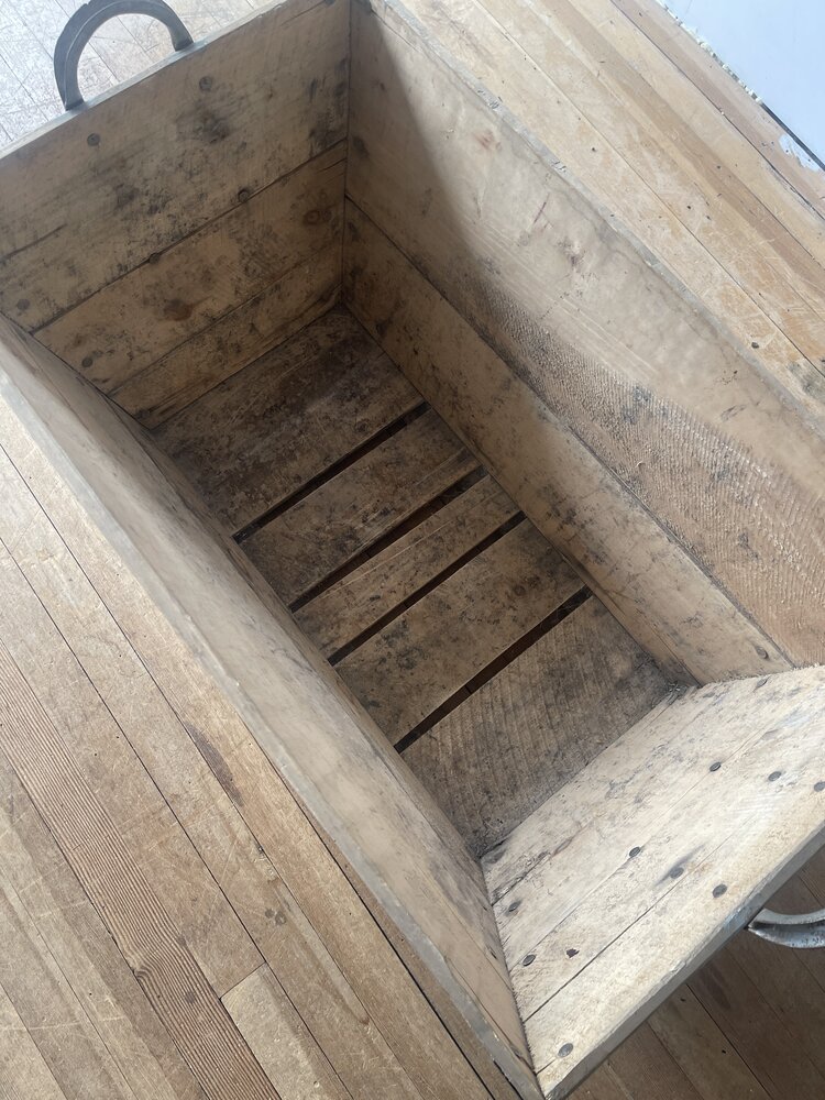 Vintage Vintage "VM" Champagne Crate