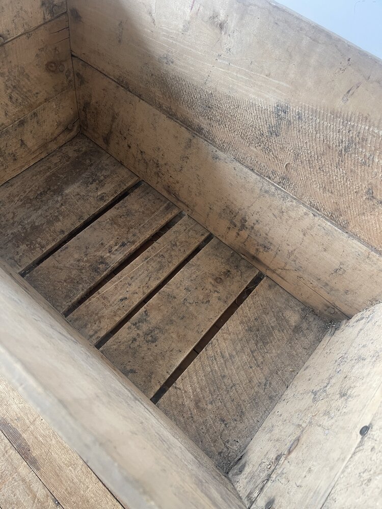 Vintage Vintage "VM" Champagne Crate