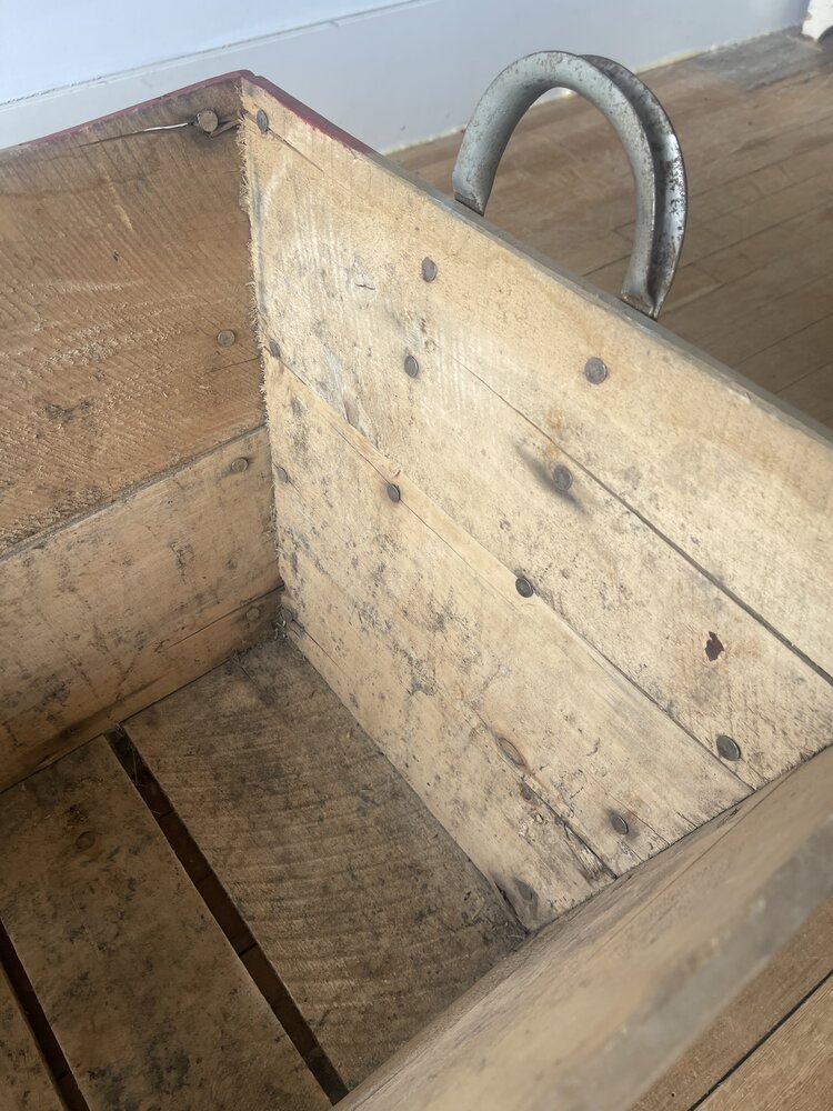 Vintage Vintage "VM" Champagne Crate