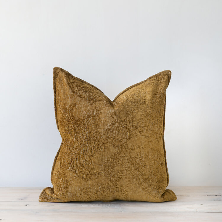 Savery Pillow in Camel