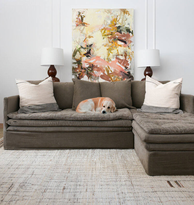 San Miguel Hand-Knotted Wool Rug in Umber
