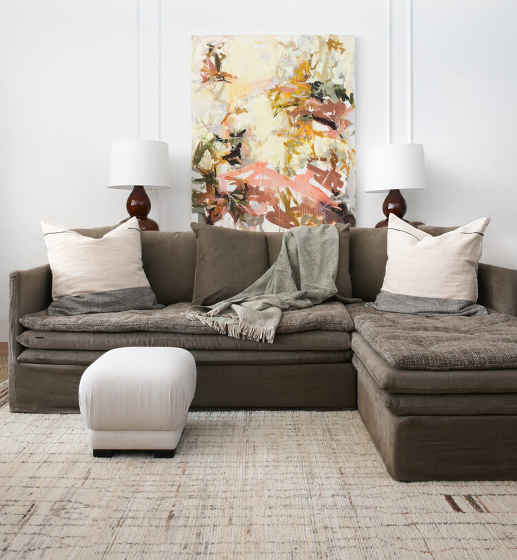 Savery Throw Blanket in Mink