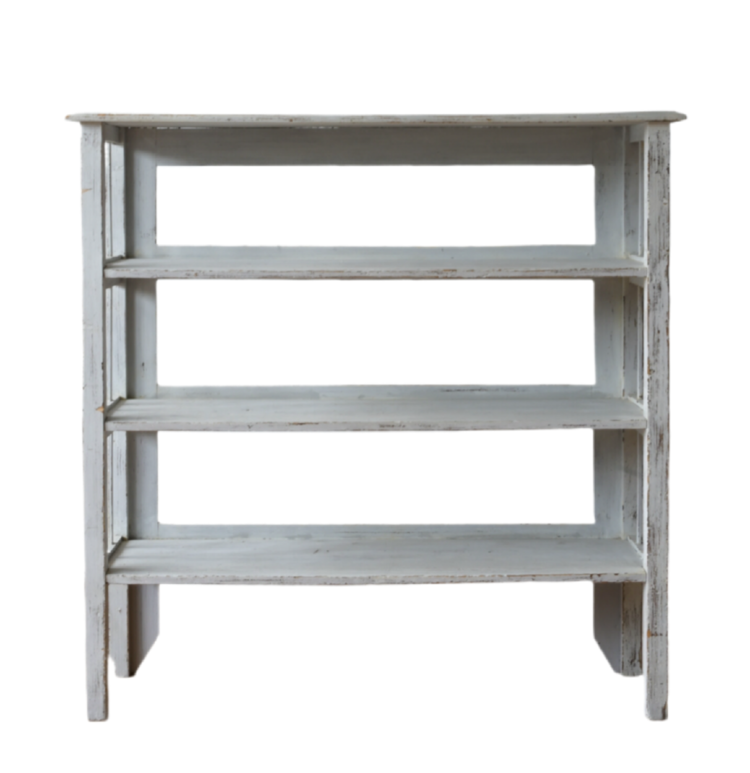 Vintage Vintage Painted Hungarian Bookcase Shelves (warehouse item)