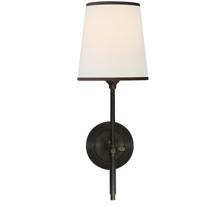 Bryant Sconce with Linen Shade