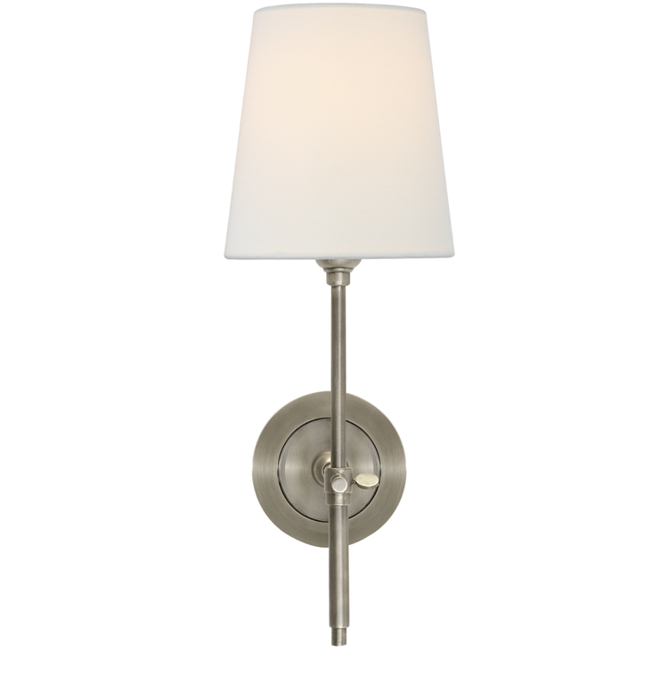 Bryant Sconce with Linen Shade