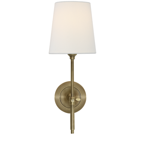 Bryant Sconce with Linen Shade
