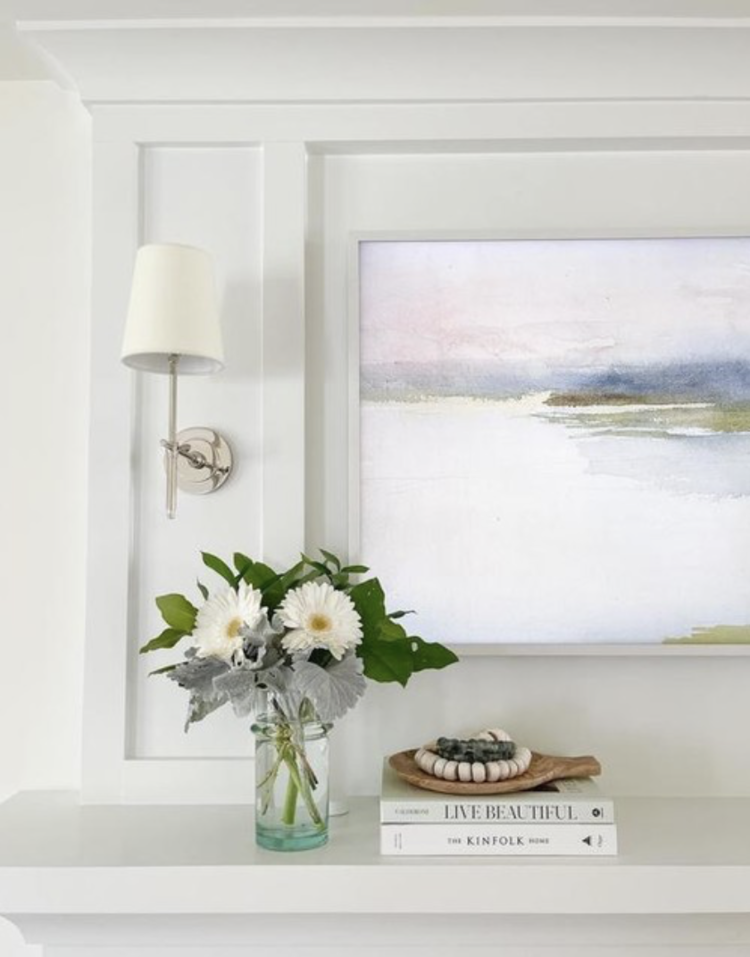 Bryant Sconce with Linen Shade