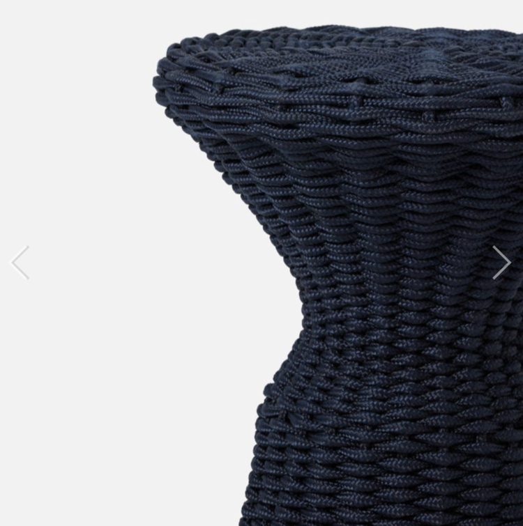 Viv Outdoor Drinks Table - faux wicker