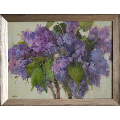 Shirley Claire Williams Les Lilas painting