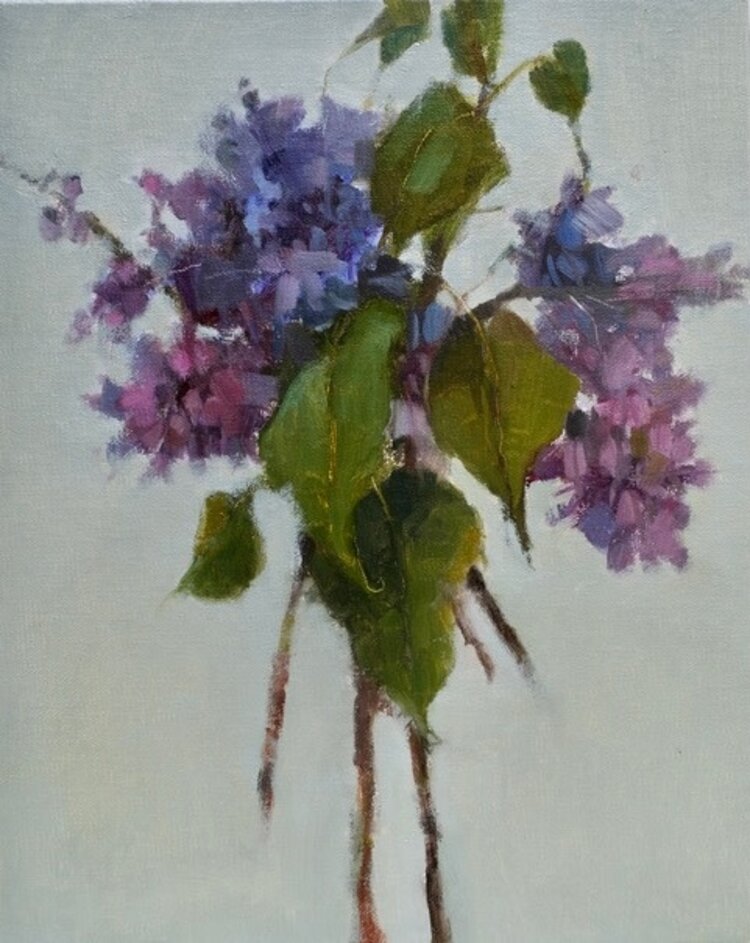 Shirley Claire Williams 'First Love' original oil painting by Shirley Claire Williams
