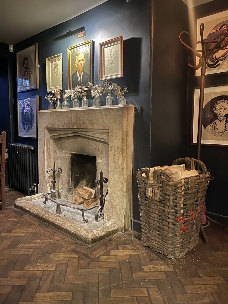 Antique Grape Harvest Basket from France