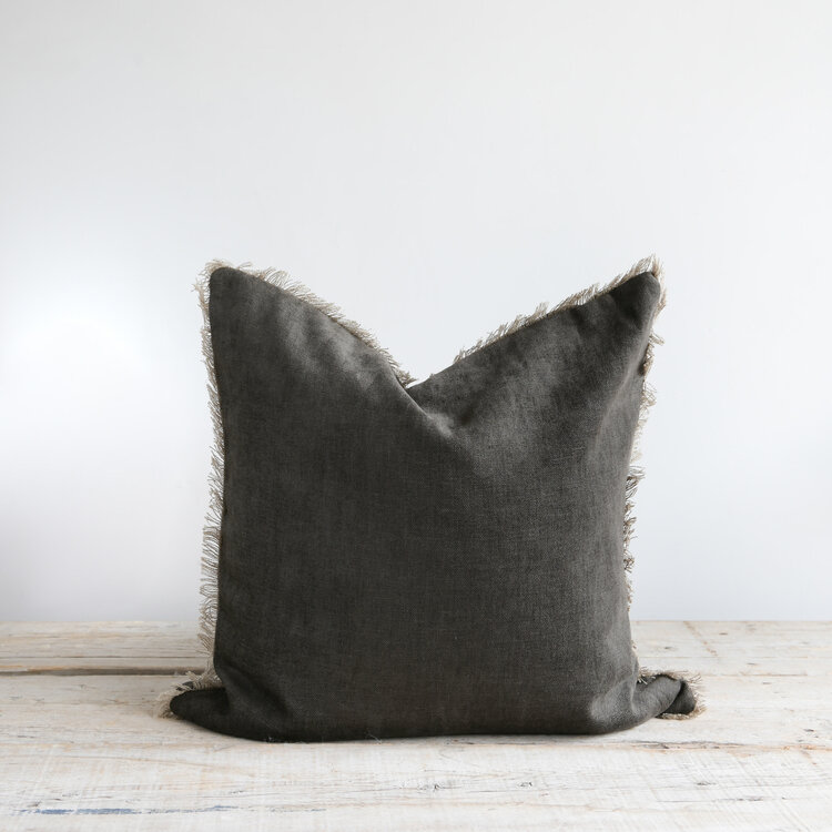 Bérengère Leroy Verone Cushion in Arabica