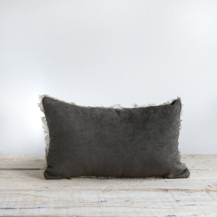 Bérengère Leroy Verone cushion in Arabica (coffee)