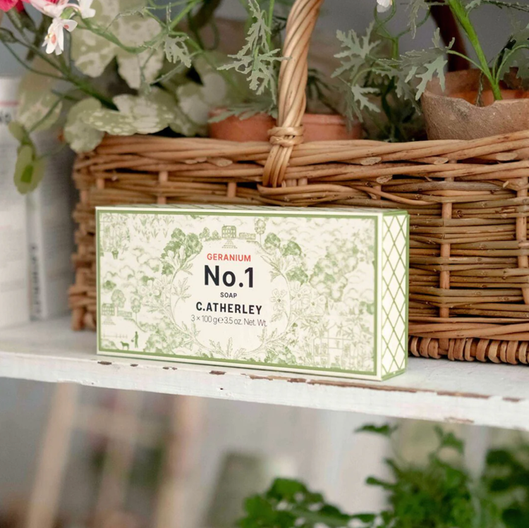 Soap Trio Trellis Pattern (3 x 100g)